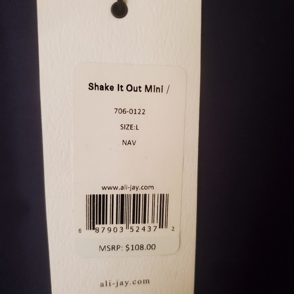 NWT Ali & Jay “Shake it out” Ponte Fit and Flare Mini Dress. - Picture 9 of 14